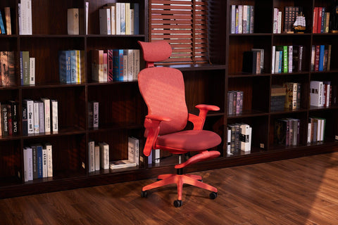 Aura Ergonomic Chair Red 